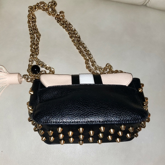 Francomina  leather gold chain bag - Picture 14 of 16